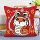 thumbnail image 5 of Funda de almohada Taotanxi 2025 del Año de la Serpiente, con letras supersuaves para sofá, dormitorio y reposacabezas., 5 of 7