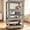 36"L x 25"W x 63.2"H, variant on Aivituvin Ferret Cage Rat Cage 5 Levels Small Animal Cage for Chinchilla, Hedgehogs, Squirrel, Chameleon, Lizard, Gerbils Anti-Chewing