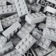 thumbnail image 5 of Set de bloques de construcción Feleph Basic Parts 320 piezas gris claro, 5 of 6
