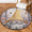 Multicolour 2, variant on CURLYOOT Round Rug 3ft Spring Birds Flower Hummingbird Area Rug, Washable Circle Mat Non Slip Floor Carpet Mat, Soft Indoor Rugs for Entryway Living Room Dining Room Bedroom