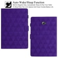 thumbnail image 2 of Artyond Case for Galaxy Tab A 10.1 2016 T580, PU Leather Card Slots Multi-Angle Stand Folio Cover with Auto Sleep/Wake Case for Samsung Galaxy Tab A 10.1 Inch 2016 (SM-T580/T585/T587), Purple, 2 of 8