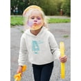 thumbnail image 2 of I Am A Princess! Hoodie Toddler -Image by Shutterstock,  5 Toddler, 2 of 4