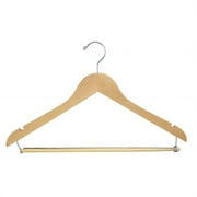 Econoco WH1761LBNC 17 in. Flat With Chrome Hook And Wooden Lock Bar On Spring Pack of 100