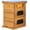 10 Frames 3 Layers, variant on 10 Frame Hive Starter Kit with Windows, Beeswax Coated Langstroth Hives Boxes for Beekeepers with Beehive Frames and Waxed Foundations (1 Deep Brood Box & 1 Medium Super Box)