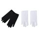thumbnail image 2 of Minnieouse Guantes de etiqueta Diseño de rayas estéreo A la moda Cómodos Amigables con la piel Manoplas fáciles de usar Sencillez para guantes y mitones Blanco, 2 of 6