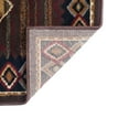 thumbnail image 7 of Novelty 3x8 Area Rug (2'7'' x 7'3'') Lodge Brown, Beige Indoor Runner Easy to Clean, 7 of 7