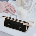 thumbnail image 3 of Pisexur Belleza Maquillaje Bolsa organizadora de viaje, bolsa de almacenamiento portátil que puede guardar secador de pelo y accesorios, viene con un asa lindapara mujeres y hombres, 3 of 4