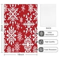 thumbnail image 2 of 2 Pcs Funny Kitchen Towels,Red Christmas Snowflake Pattern Microfiber Dish Towels,Kitchen Tea Towels,Kitchen Towel Set (18" X 26"), 2 of 7