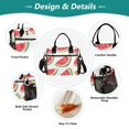 thumbnail image 3 of FORMRS Insulated Lunch Bag Unisex Large Capacity with Shoulder Strap, White Watermelon, 3 of 6
