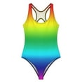 thumbnail image 3 of Flag Swimsuit LGBT Pride Parade One Piece Swimwear Push Up Trd Bathing Suit Sexy Surfing Design Bodysuit, 3 of 7