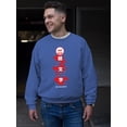 thumbnail image 2 of Emoji Kanji Art - The Iconic Brand Graphic Men's Sweatshirt, 2 of 4