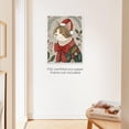 thumbnail image 4 of Moonow7 Ornate Tabby Cat Christmas Wall Art with Red Bow - Whimsical Folk Art Print for Holiday Decor, Poster for Living Room, Bedroom & Kitchen, Gift for Cat Mom, Unframed Size 40x50cm / 16x20", 4 of 13