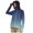 Navy, variant on GEWSEY Women's UPF 50 Sun Protection Hoodie Jacket Lightweight Long Sleeve Sun Shirt for Women with Pocket Mask Hiking Outdoor (Purple, XL)