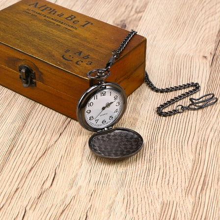 Niceauty Mens Pocket Watch Vintage Style Living Waterproof 1Pcs For Men Daily Use