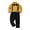 Yellow, variant on Pimfylm Boys Formal Suspenders Suits Set Toddler Boy Outfit Boy Suit Boy Dress Shirt with Bowtie/Suspender Pants Gentleman Wedding Outfits 2PCS Yellow,Size for 12-18 Months