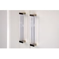 thumbnail image 4 of Schaub And Company 316-SSB-CL Positano 5-1/16" Center To Center Clear Acrylic Luxury, 4 of 5