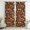 Mushroom and Insect Brown Pattern, variant on Mushroom and Toadstool Cream Pattern Pinch Pleated Blackout Curtains, Pinch Pleat Window Treatments with Hooks & Rings, Noise Reducing Gifts for Family Friends Neighbors,40x108in(102x275cm)
