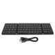 thumbnail image 1 of Teclado Bluetooth Triple Pliegue Conexión de múltiples dispositivos Teclado inalámbrico para computadora portátil Tablet Teléfono Negro, 1 of 5