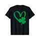 thumbnail image 2 of Camisetas divertidas para mujer, con estampado de animales, manga corta, cuello redondo, para verano, casual, holgadas, ligerasSt Patrick's Day Shamrock Heart T-ShirtFather's Day, Mother's Day, New, 2 of 8