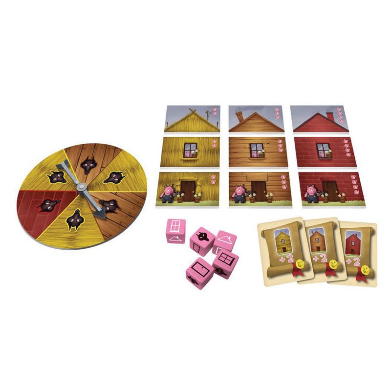 Asmodee Three Little Pigs Board Game