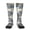 2 Black-2, variant on Knee High Socks for Women Police Blue Thin Line Flag Long Tube Sock Uniform Socks