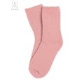 thumbnail image 2 of Gustave 2 Pairs Womens Winter Cotton Socks Thick Fuzzy Lined Soft Warm Cozy Crew Socks Solid Casual Thermal Sock Xmas Gift "Pink", 2 of 9