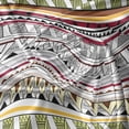 thumbnail image 5 of Ambesonne Tribal Valance Pack of 2, Triangles Lines, 54"X12", Multicolor, 5 of 5