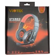 Restored Viotek Jams By Steve R-849MV Headset - Stereo - Mini-phone - Wired - 32 Ohm - 20 Hz - 20 kHz - Over-the-head - Binaural - Circumaural - Noise Cancelling Microphone - Noise Canceling