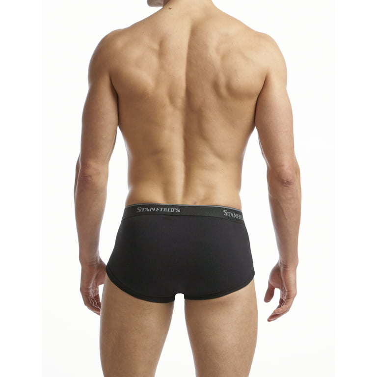 Stanfield's Men's Cotton Stretch Brief Underwear (3 Pack) : :  Clothing, Shoes & Accessories