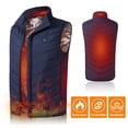 thumbnail image 1 of Lightweight Winter Warm Waistcoat Electric Heating Vest USB Charging Heated, 1 of 8