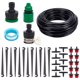 thumbnail image 1 of Kit de riego por goteo de 82 pies, sistema de riego con boquillas de goteo ajustables, emisores microautomáticos para jardín con manguera de 1/4 de pulgada., 1 of 5