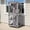 Gray-62.8"H, variant on Aivituvin Catio Outdoor Cat House for Catis Mobile Enclosures on Wheels Large Cat Cage with Waterproof Cover,Resting House,62.8