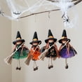 thumbnail image 7 of Witch Doll - Hangable Witch Dolls Ornament | Kitchen Witch-Doll for Good Luck | Scary Collectible Figurine Decoration for Holiday Halloween Party Outdoor Haunted House | Hanging Props for Wall Window, 7 of 7