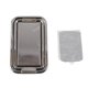 thumbnail image 1 of Anillo de dedo Soporte para teléfono celular Soporte de rotación de 360 ° Hebilla de anillo de metal Agarre de mano multiángulo (Plata), 1 of 5