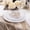 Silver-60 Pieces, variant on 60 Clear Plastic Plates  Disposable Includes: 30 Dinner Plate 10.25" And 30 Dessert 7.5 " Prefect For Wedding Party/birthday