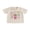 Khaki, variant on RUINIXCW Toddler Baby Girl Back to School Shirt Kids Kindergarten Outfit First Day of School Outfit Book Pencil Bus Printed Short Sleeve Loose T Shirt Top Big Girls Summer Shirts Clothes 3-9 Years