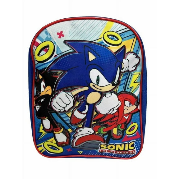 Sonic Toddler Boys 12 Inch Mini Backpack- #A28151