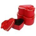 thumbnail image 3 of GOOHOCHY juego de cajas con forma de corazón para San Valentín, cajas de cartón para galletas, flores, envoltorios para bodas, cumpleaños, regalos, embalaje rojo, 3 of 8