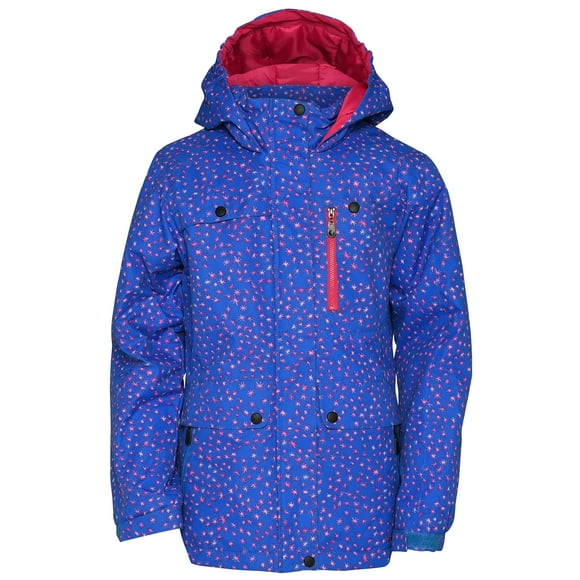 Arctix Girls Jackalope Insulated Winter Jacket, Starflake Blue, 3T