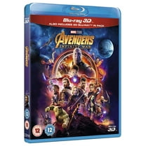 Avengers Infinity War 3D/2D Blu Ray 2018 Region Free