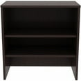 thumbnail image 6 of Lorell Relevance LLR69629 36 x 15 in. 2-shelf Stack-On Bookcase, Espresso, 6 of 6