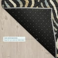 thumbnail image 5 of Addison Rugs Chantille Indoor/Outdoor Transitional Abstract Black Machine Washable Rectangle Rug, 9' x 12', 5 of 8
