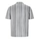 thumbnail image 4 of Blusa y camisa de manga corta con cuello vuelto para hombre, informal, de moda, de color liso, con botones, solapa y hebilla de gancho, camiseta de manga corta de poliéster para hombre., 4 of 5