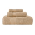 thumbnail image 2 of BNM Turkish Cotton Heavyweight 3 Piece Towel Set, Hazelnut, 2 of 5
