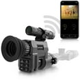 thumbnail image 1 of Rexing - Digital Rechargeable Tripod Scope with Night Vision HD Recording and Wi-Fi Support - Black, 1 of 7
