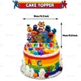 thumbnail image 1 of Serie de fiestas de Barrio Sésamo, pancarta desechable para fiesta, adorno para tarta, bandera colgante, juego de globos de Barrio Sésamo, decoración para tarta de cumpleaños, 1 of 1
