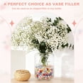 thumbnail image 5 of Uxcell 500Pcs Pearls No Holes, 8mm ABS Round Faux Pearl Beads Vase Fillers for Crafting DIY Jewelry Making Filling Home Party Decorations Wedding Centerpieces, Light Silver-Gray, 5 of 6