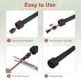 thumbnail image 5 of Uxcell Jump Rope Adjustable Speed Skipping Rope for Workout and Fitness Training Gray, 5 of 7