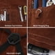 thumbnail image 2 of Delantal de soldadura para hombres y mujeres Delantal de cuero premium para, 2 of 6