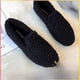 thumbnail image 3 of Zapatos esponjosos pequeños 35 ropa exterior para mujer 2024 nueva lana de cordero mocasines con forro polar de fondo suave zapatos acolchados de algodón con fondo grueso..., 3 of 5